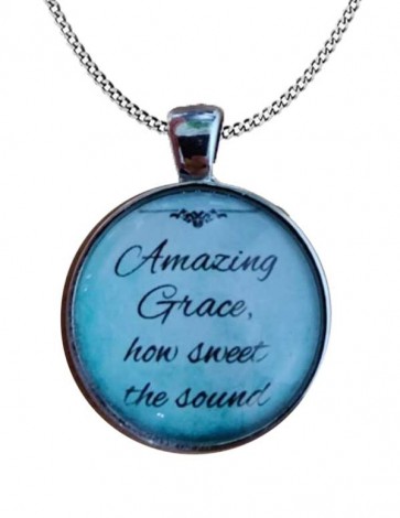 Necklace Amazing Grace How Sweet the Sound