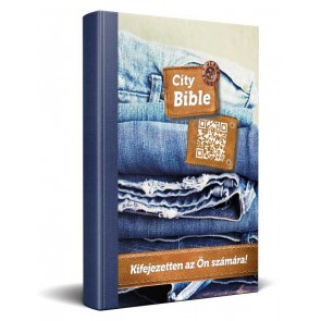 Hungarian New Testament Bible Jeans Cover
