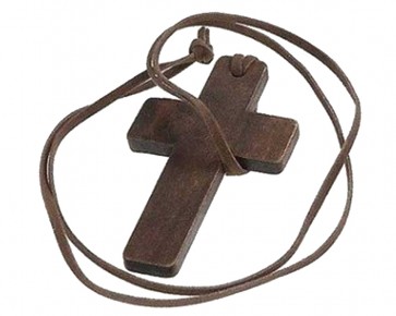 Necklace Wood Cross
