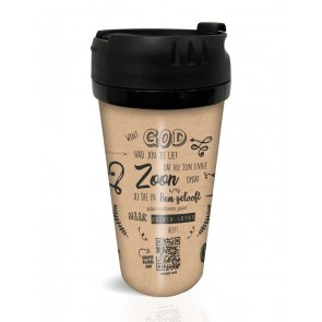 Double-walled Coffee Mug with design