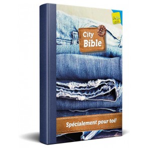 French New Testament Bible Jeans Cover